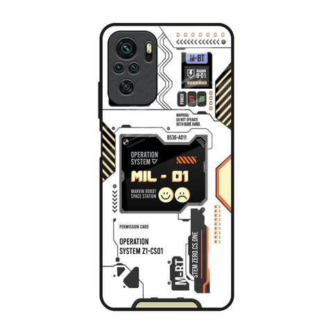 Tech Display Glossy Case for Redmi Note 10