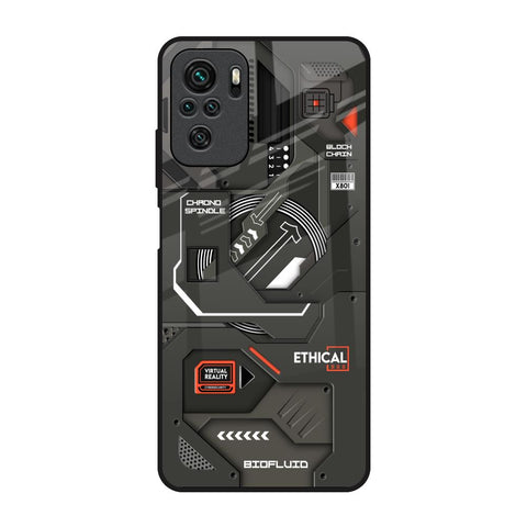 Tech Aesthetics Glossy Case for Redmi Note 10