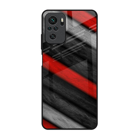 Soft Wooden Texture Glossy Case for Redmi Note 10