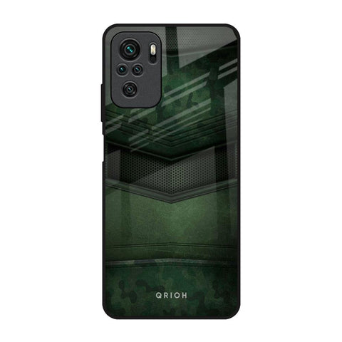 Green Leather Glossy Case for Redmi Note 10