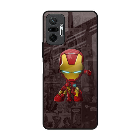 Angry Baby Super Hero Glossy Case for Redmi Note 10 Pro