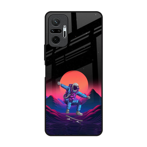 Retro Astronaut Glossy Case for Redmi Note 10 Pro