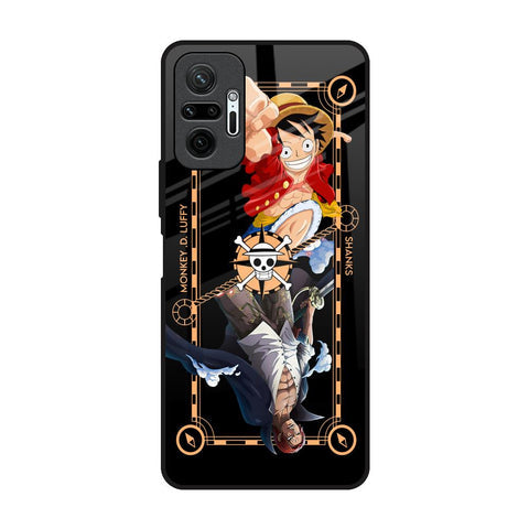 Shanks & Luffy Glossy Case for Redmi Note 10 Pro