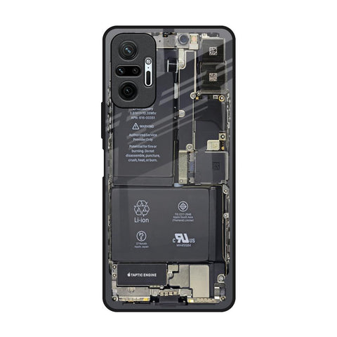 Skeleton Inside Glossy Case for Redmi Note 10 Pro