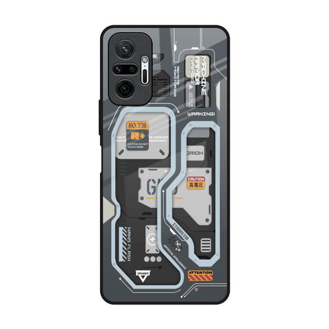 Retro Futuristic Glossy Case for Redmi Note 10 Pro