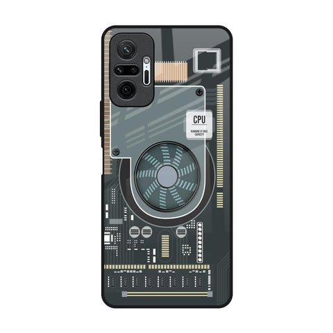 Motherboard Circuit Glossy Case for Redmi Note 10 Pro