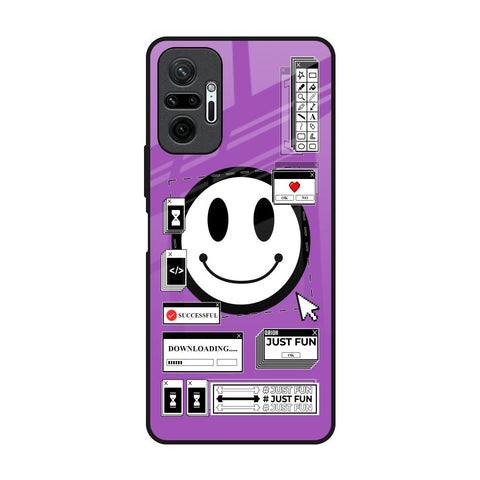 Code with Smile Glossy Case for Redmi Note 10 Pro