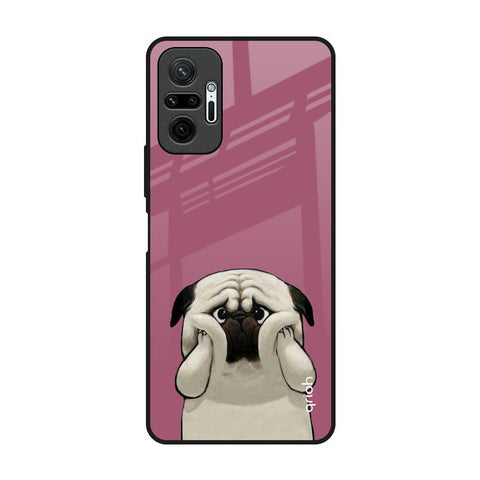 Funny Pug Face Glossy Case For Redmi Note 10 Pro