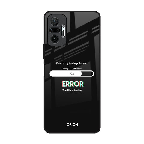 Error Glossy Case for Redmi Note 10 Pro