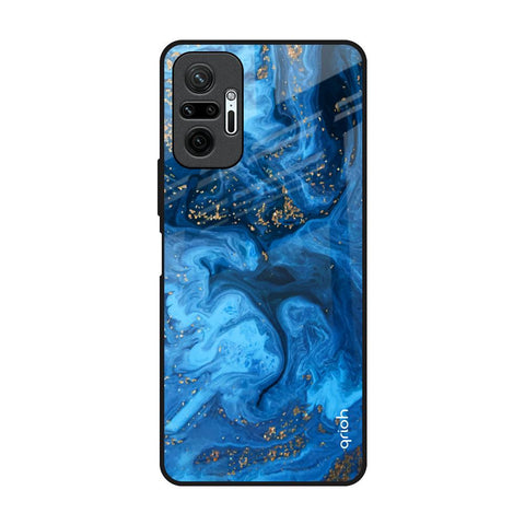 Gold Sprinkle Glossy Case for Redmi Note 10 Pro