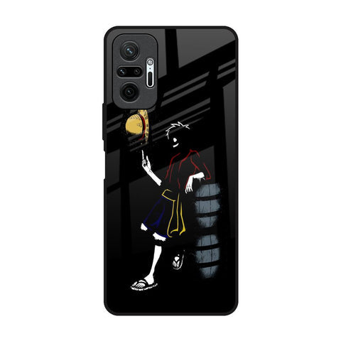 Luffy Line Art Glossy Case for Redmi Note 10 Pro