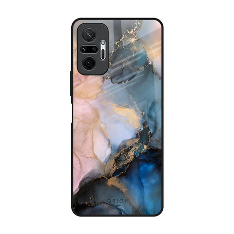 Marble Ink Abstract Glossy Case for Redmi Note 10 Pro