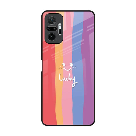 Lucky Abstract Glossy Case for Redmi Note 10 Pro