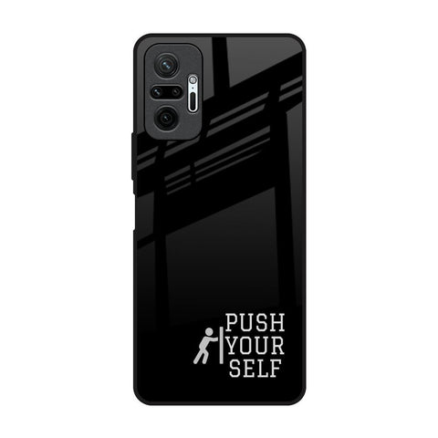 Push Your Self Glossy Case for Redmi Note 10 Pro