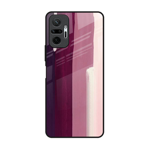 Brush Stroke Art Glossy Case for Redmi Note 10 Pro