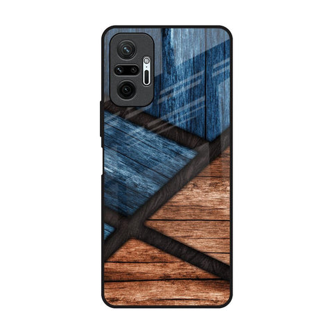 Wooden Tiles Glossy Case for Redmi Note 10 Pro