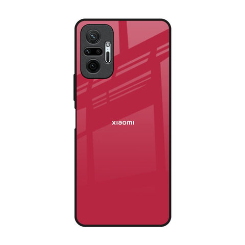 Solo Maroon Glossy case for Redmi Note 10 Pro
