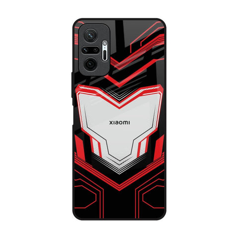 Quantum Suit Glossy Case For Redmi Note 10 Pro