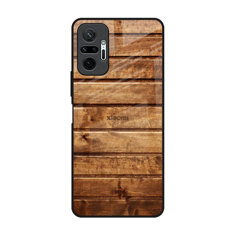 Wooden Planks Glossy Case for Redmi Note 10 Pro