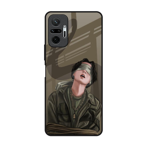 Blind Fold Glossy Case for Redmi Note 10 Pro Max