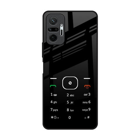 Classic Keypad Pattern Glossy Case for Redmi Note 10 Pro Max