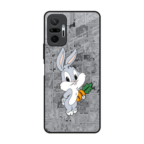 Cute Baby Bunny Glossy Case for Redmi Note 10 Pro Max