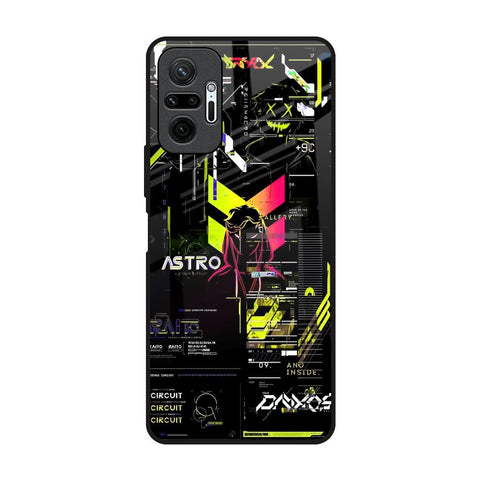 Astro Glitch Glossy Case for Redmi Note 10 Pro Max