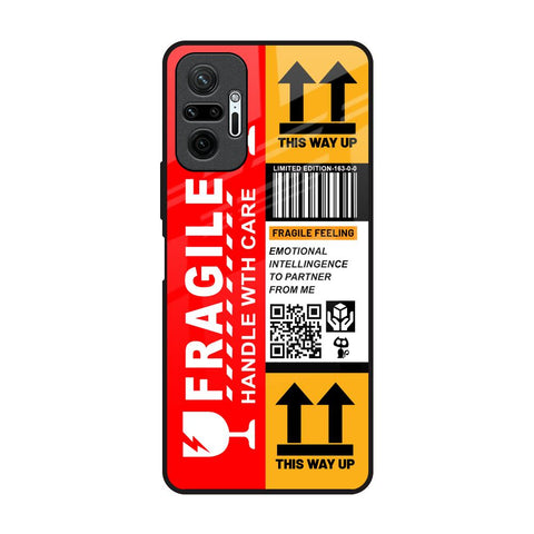 Handle With Care Glossy Case for Redmi Note 10 Pro Max