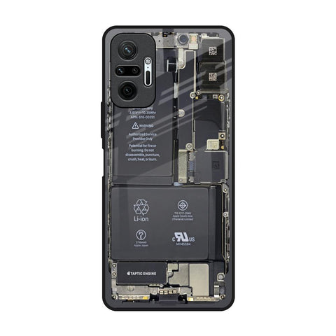 Skeleton Inside Glossy Case for Redmi Note 10 Pro Max