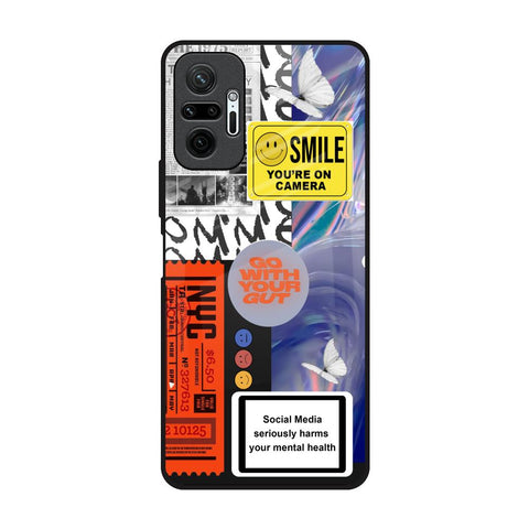 Smile for Camera Glossy Case for Redmi Note 10 Pro Max
