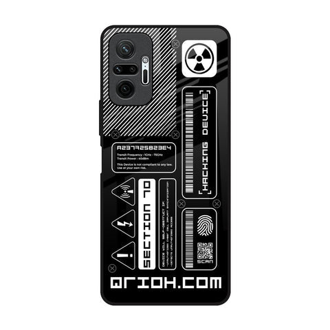Futuristic Art Glossy Case for Redmi Note 10 Pro Max