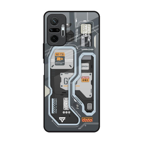 Retro Futuristic Glossy Case for Redmi Note 10 Pro Max