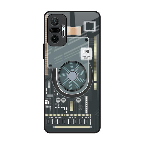 Motherboard Circuit Glossy Case for Redmi Note 10 Pro Max