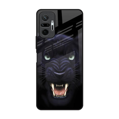 Angry Black Leopard Glossy Case for Redmi Note 10 Pro Max