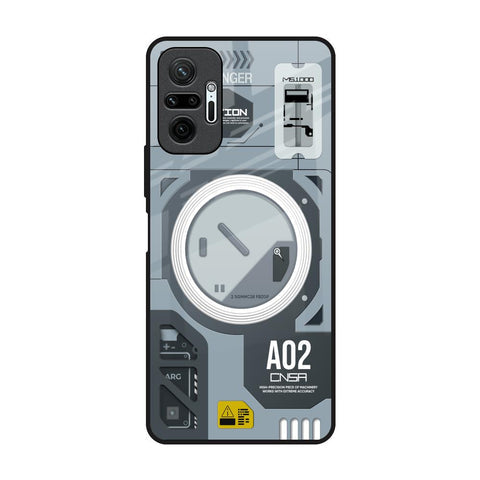 Modern Technology Glossy Case for Redmi Note 10 Pro Max