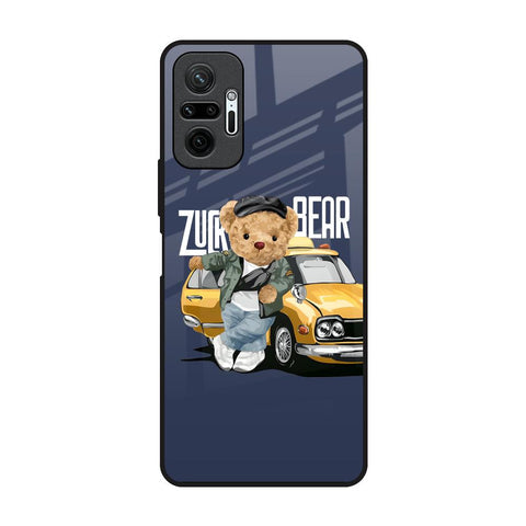 Adventurous Bear Glossy Case for Redmi Note 10 Pro Max