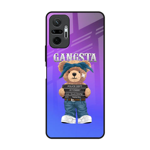Gangsta Bear Glossy Case for Redmi Note 10 Pro Max