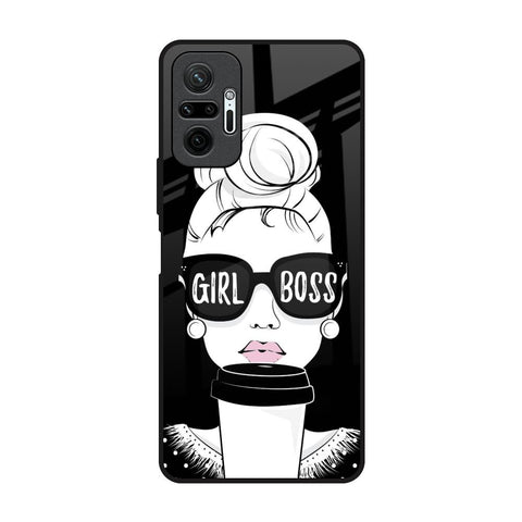 Girl Boss Glossy Case For Redmi Note 10 Pro Max
