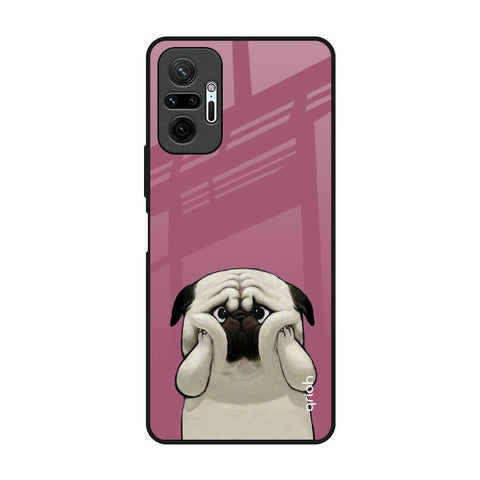 Funny Pug Face Glossy Case For Redmi Note 10 Pro Max