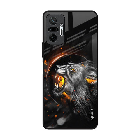 Aggressive Lion Glossy Case for Redmi Note 10 Pro Max