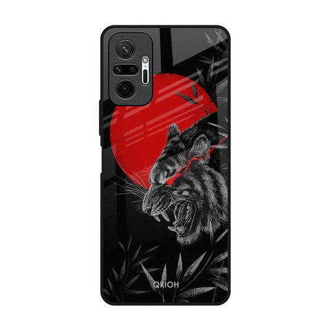Red Moon Tiger Glossy Case for Redmi Note 10 Pro Max