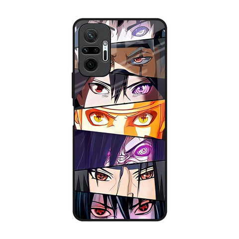 Anime Eyes Glossy Case for Redmi Note 10 Pro Max