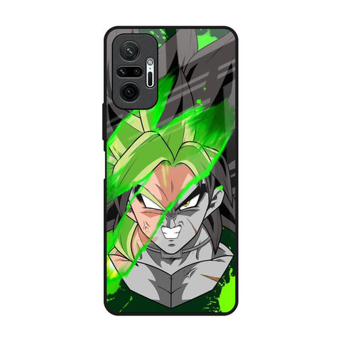 Anime Green Splash Glossy Case for Redmi Note 10 Pro Max