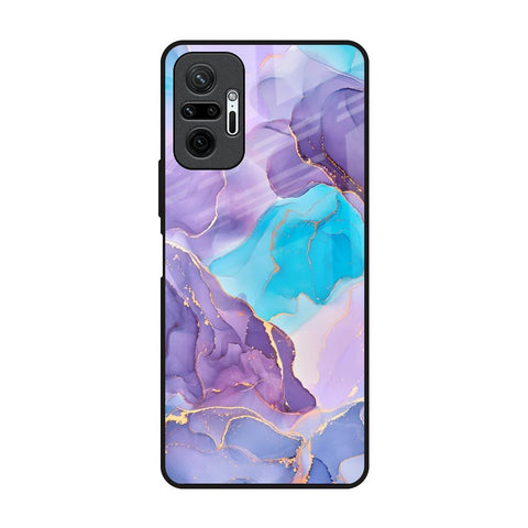 Alcohol ink Marble Glossy Case for Redmi Note 10 Pro Max