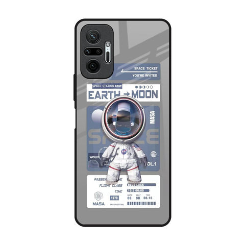 Space Flight Pass Glossy Case for Redmi Note 10 Pro Max