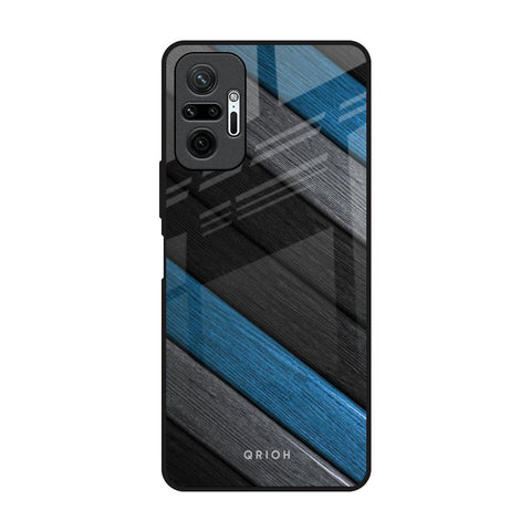 Multicolor Wooden Effect Glossy Case for Redmi Note 10 Pro Max