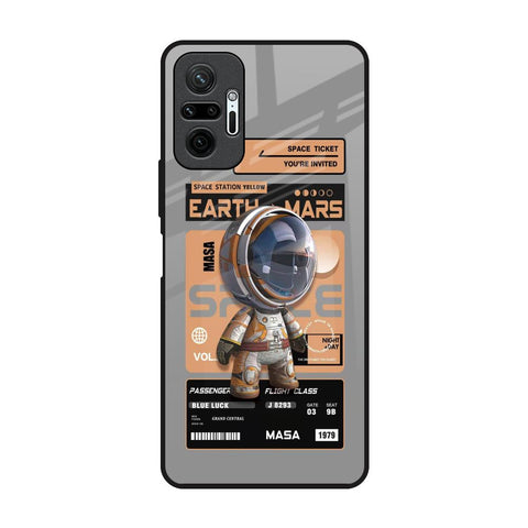 Space Ticket Glossy Case for Redmi Note 10 Pro Max