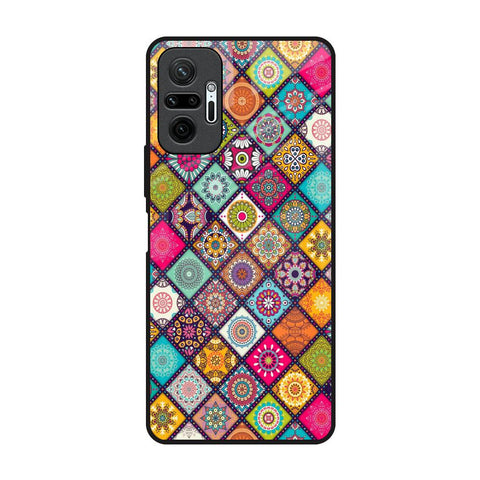 Multicolor Mandala Glossy Case for Redmi Note 10 Pro Max