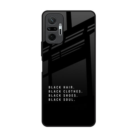 Black Soul Glossy Case for Redmi Note 10 Pro Max