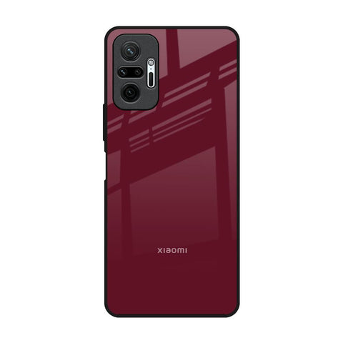 Classic Burgundy Glossy Case for Redmi Note 10 Pro Max